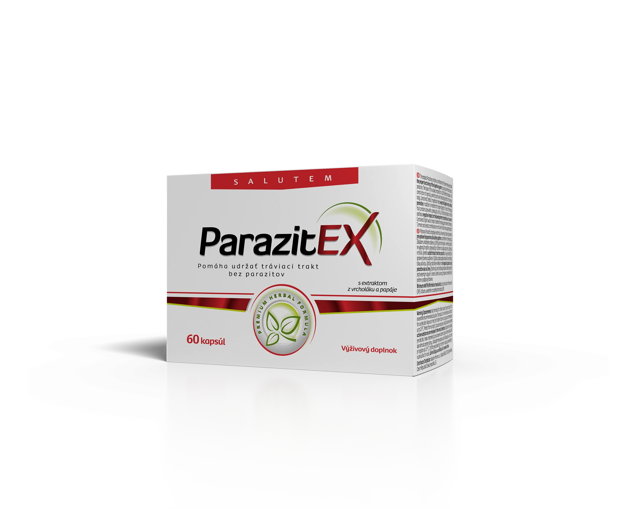 vizu box ParazitEX 60 SLO-ENG P1 WEB ParazitEx Junior sirup 150 ml - zľavnený tovar